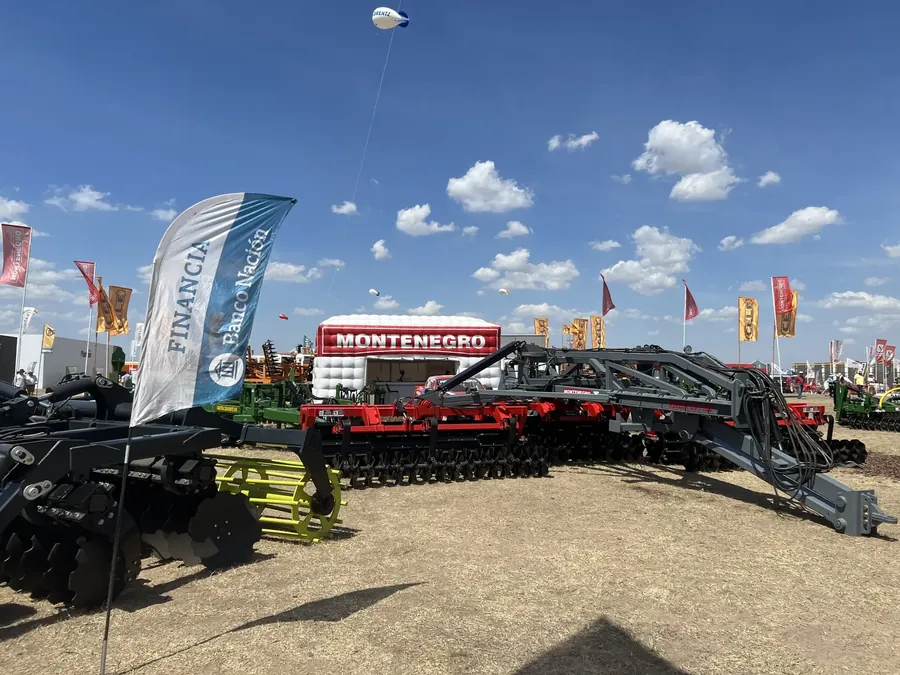 Máquinas Montenegro en el predio ferial